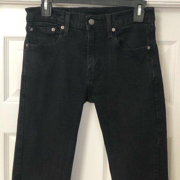 Men’s Levi’s 512 Slim Taper Black Jeans - Picture 15 of 16